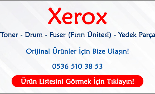 xerox toner, xerox drum, xerox fuser,